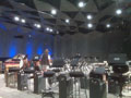 The Koussevitzky Music Shed Stage at Tanglewood, Lenox, Massachusetts