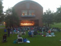 The Tanglewood Music Center Orchestra performing at Seiji Ozawa Hall, Lenox, Massachusetts